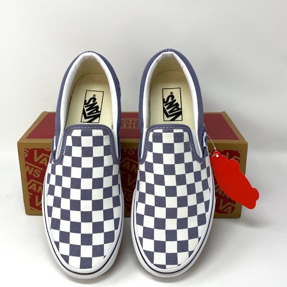 SANTA’S DEAL 🎄 ANS  Classic Slip-On Checkerboard Canvas Men's 8.5 = Women's 10 - Picture 4 of 9